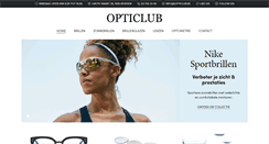 Desktop Screenshot of opticlub.be